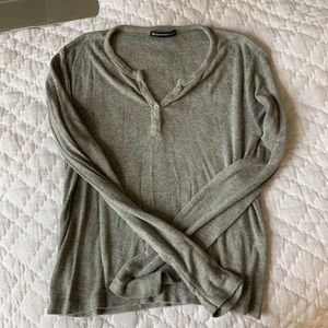 Brandy Melville Gray Longsleeve